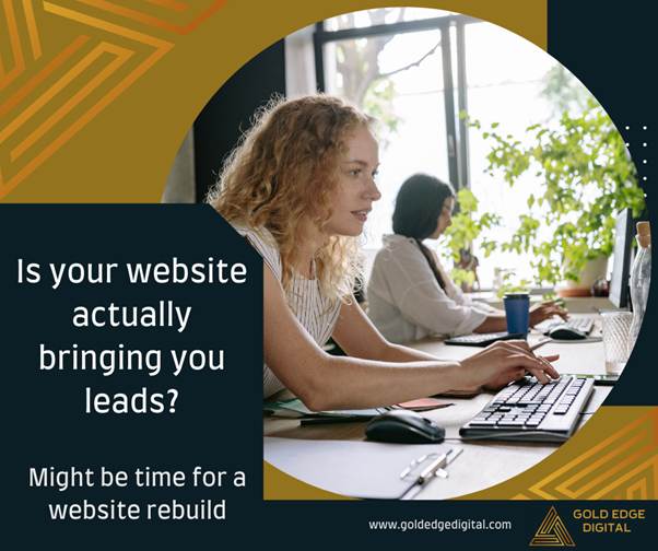 A woman looking if her website is bringing her business some leads Website Designs and Rebuilds for NDIS Providers in Moreton Bay and Brisbane Business