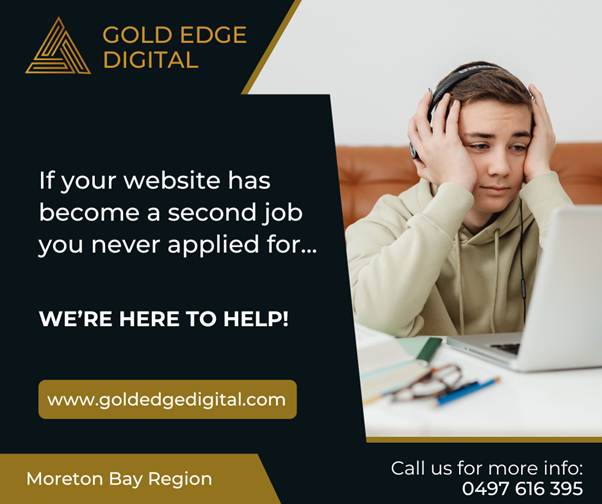 Website Maintenance Small Website Updates Editing Gold Edge Digital Mango Hill Northlakes Moreton Bay Digital Marketing Website Design SEO Website Maintenance Hosting