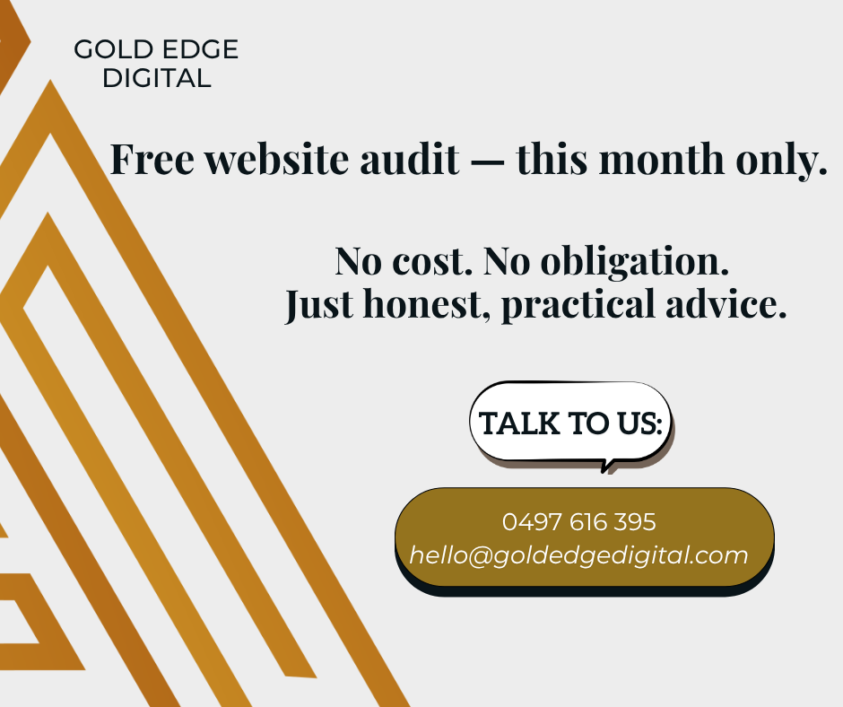 Website Check Audit for Businesses in Moreton Bay Gold Edge Digital Mango Hill Northlakes Website Design Web Maintenance SEO